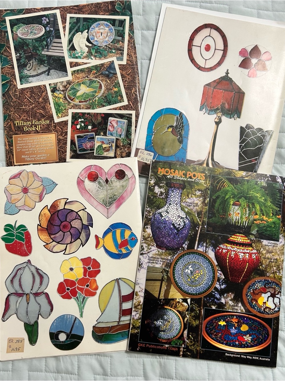 Stained Glass Pattern Books Lot - Picture 3 of 5